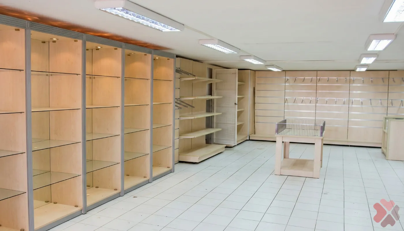Çiçek Raf Sistemi ahşap mağaza tasarımı