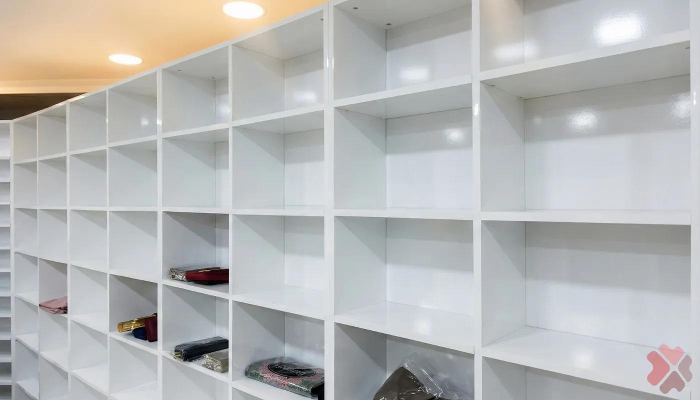 Çiçek Raf Sistemleri ahşap raf modelleri