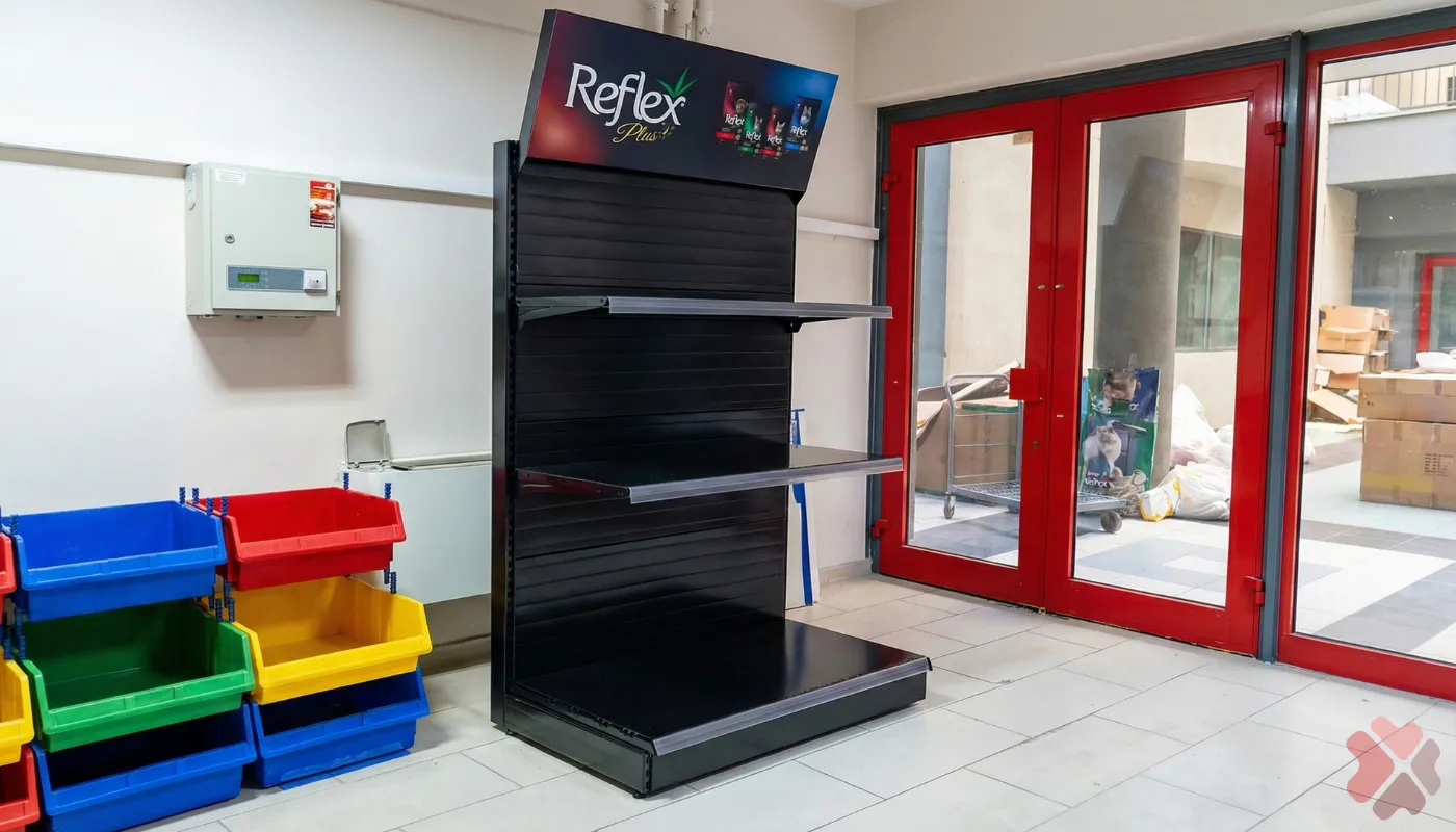 Çiçek Raf Sistemleri modüler stand üniteleri